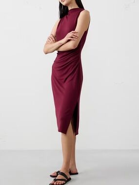 Banana Republic boat neck sleevless Dress NWT